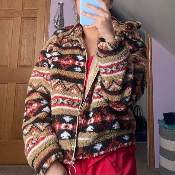SHEIN | Jackets \u0026 Coats | Light Aztec 